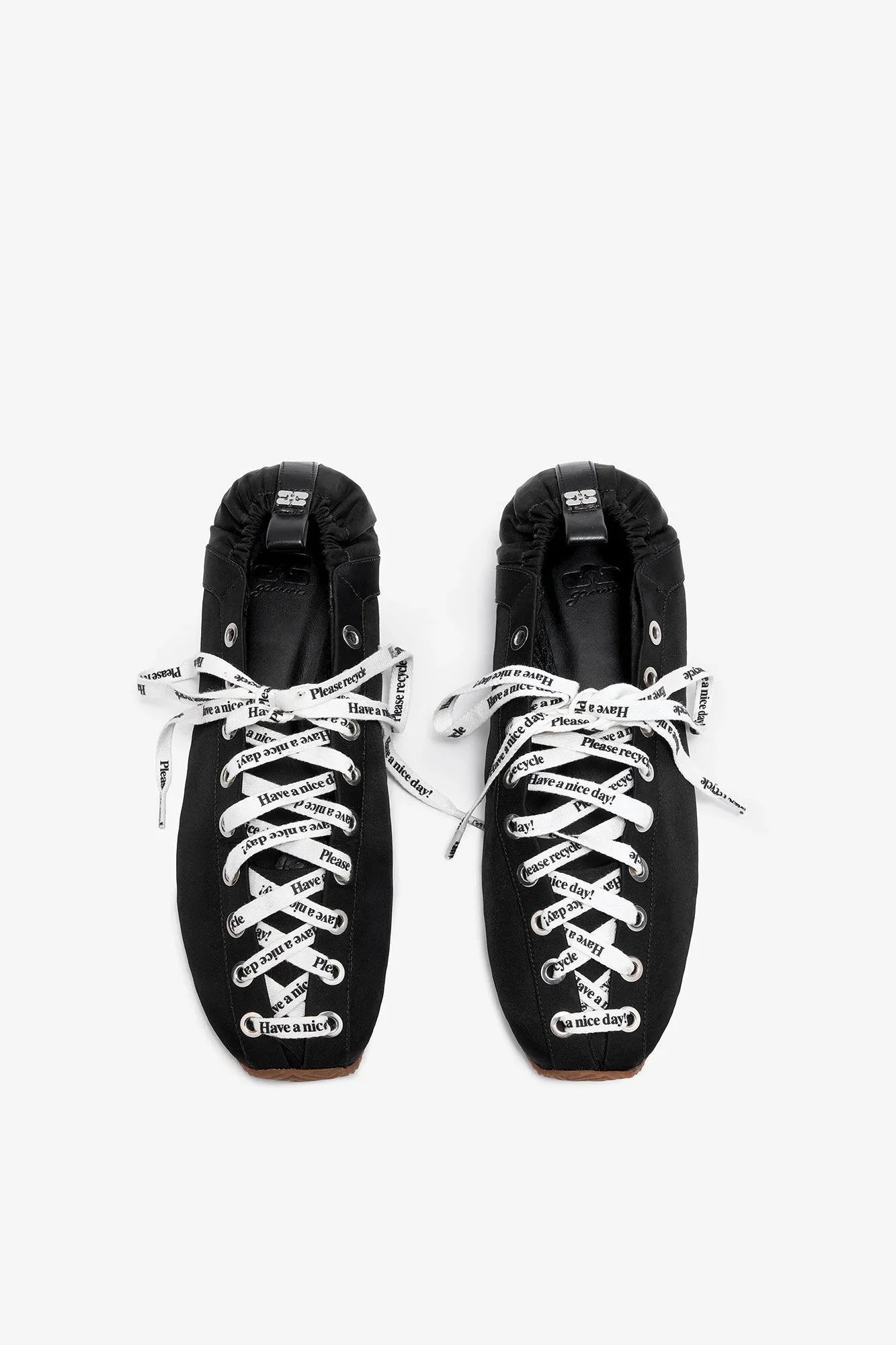 Ganni - Sko - Sporty ballerinasko - Duschesse