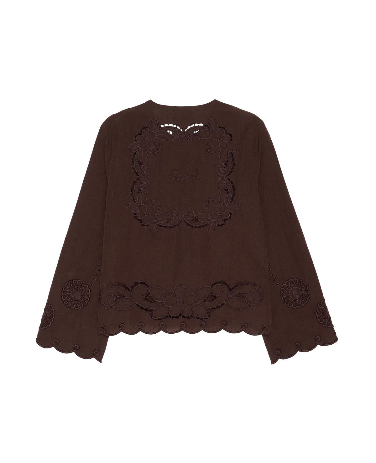 Sissel Edelbo - Skjorte - Seal Brown - Ester