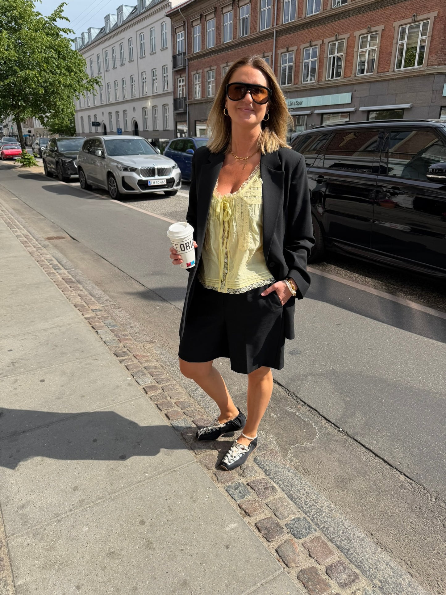 Ganni - Sko - Sporty ballerinasko - Duschesse
