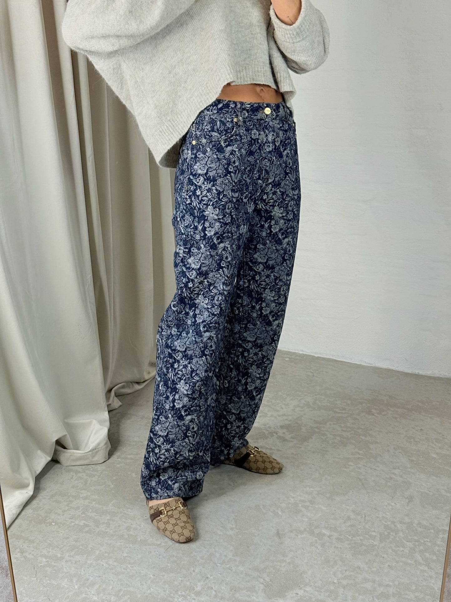 GANNI - Jeans - Rinse - Tapestry Denim Izey jeans