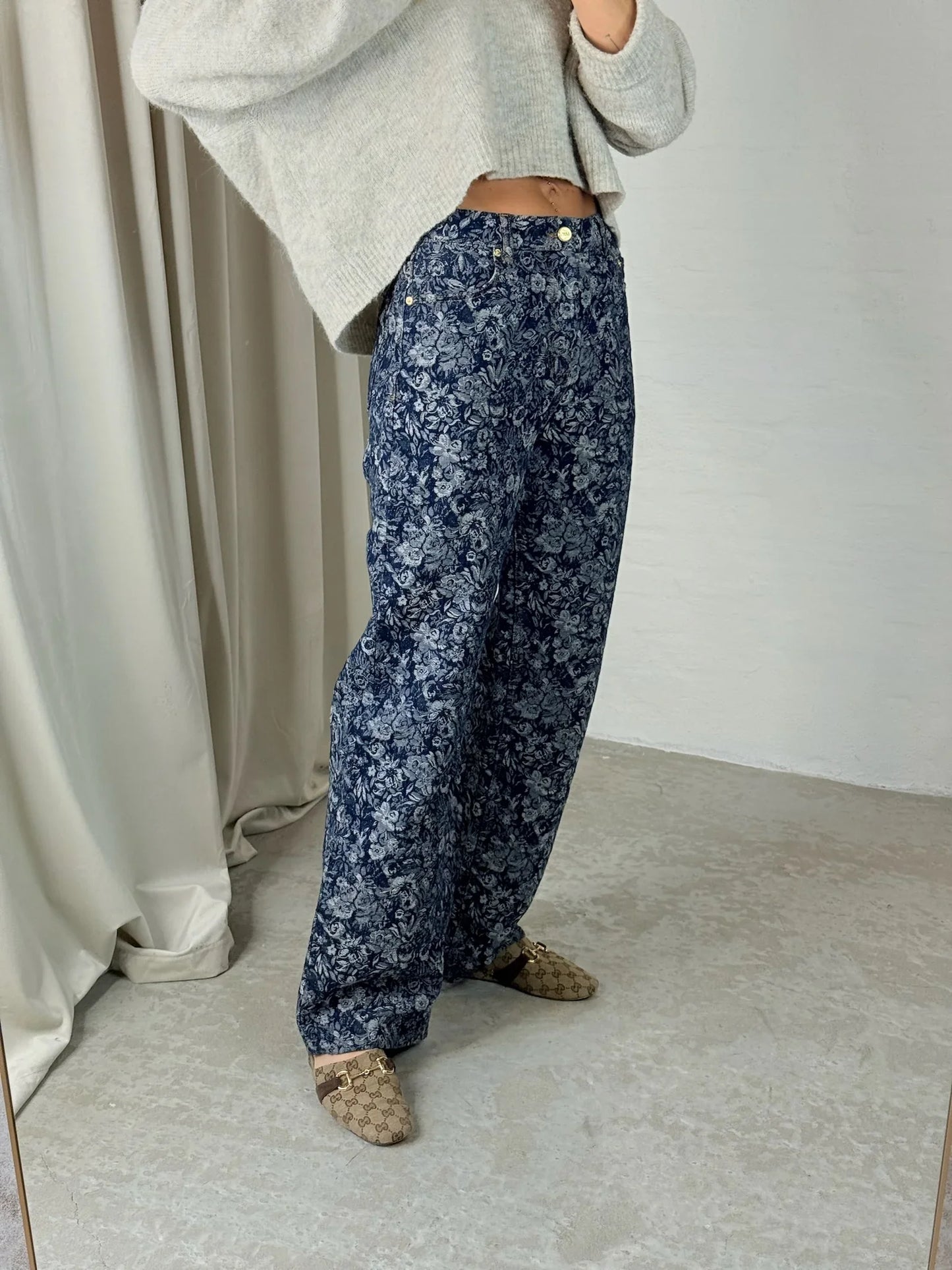 GANNI - Jeans - Rinse - Tapestry Denim Izey jeans