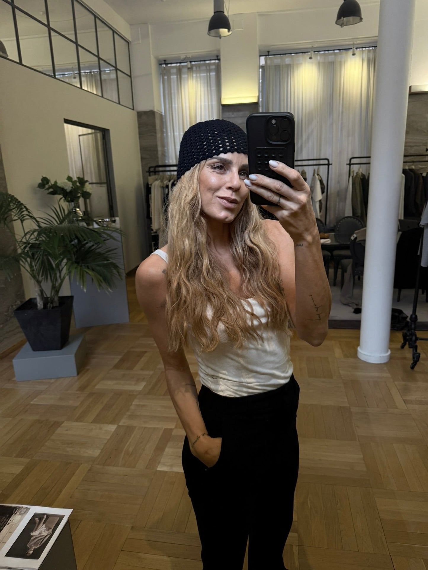 The Garment - Beanie - Black - Andalusia