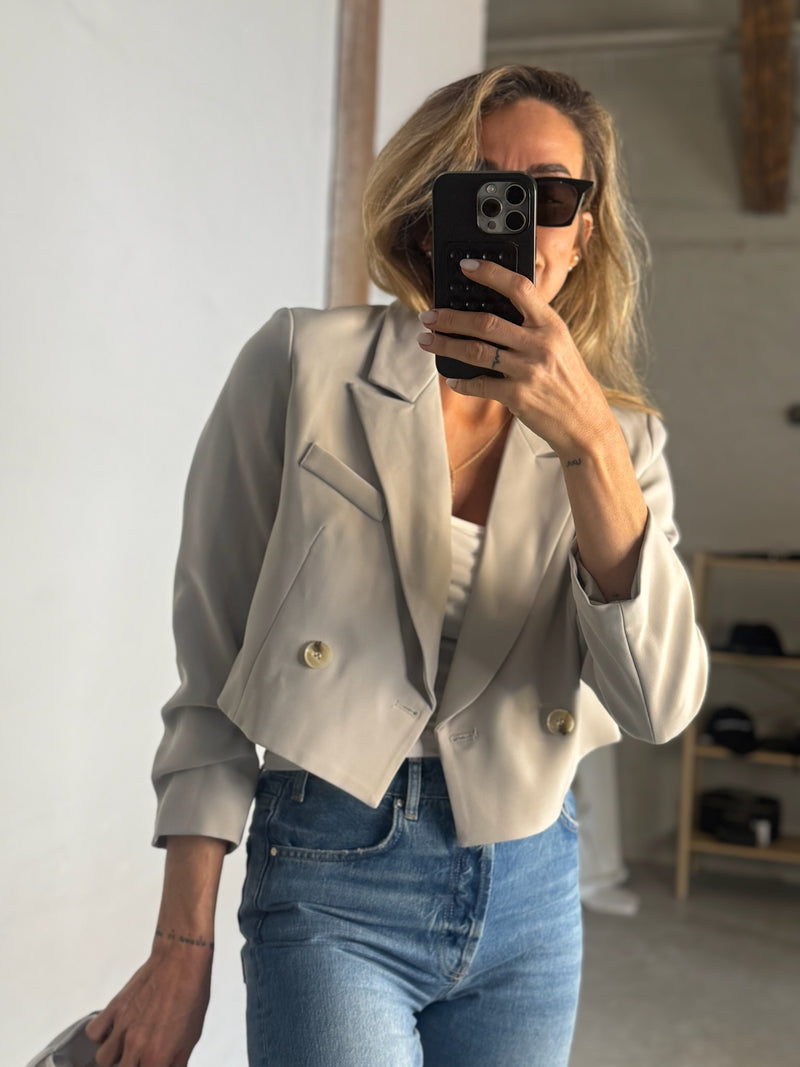 The Collection - Blazer - Beige - Althea