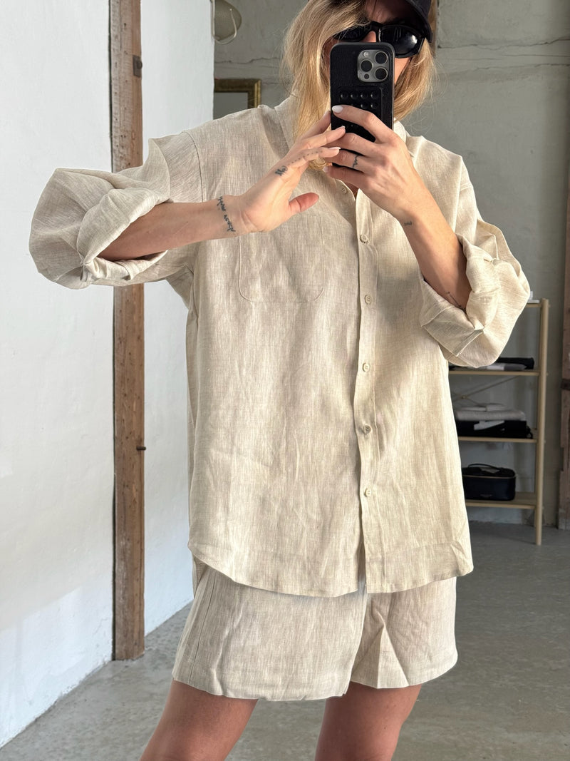 The Collection - Hør sæt - Beige - Lara