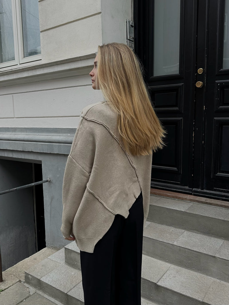 The Collection - Strik - Beige - Anika