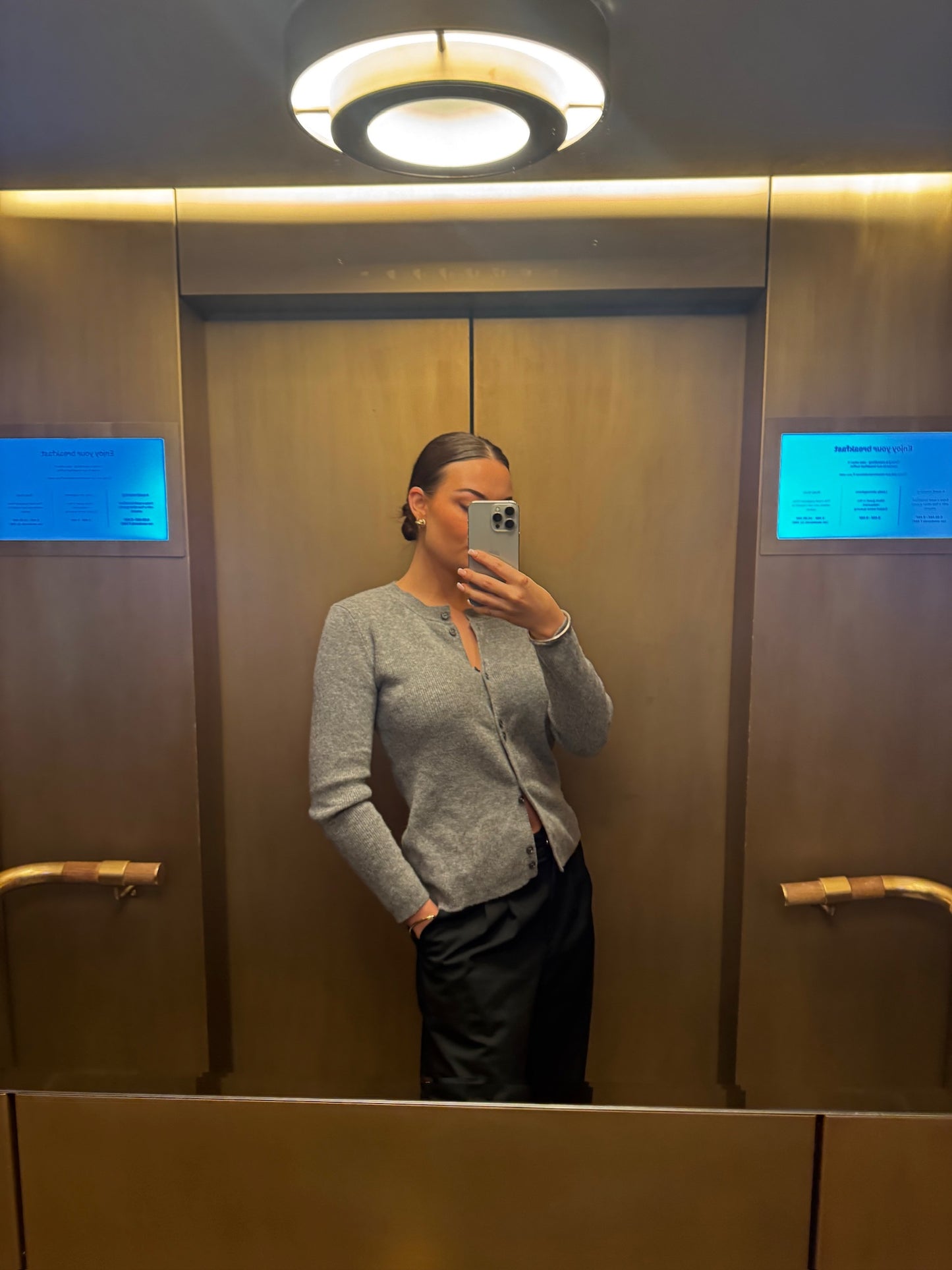 The Collection - Cardigan - Dark Grey - Eloise