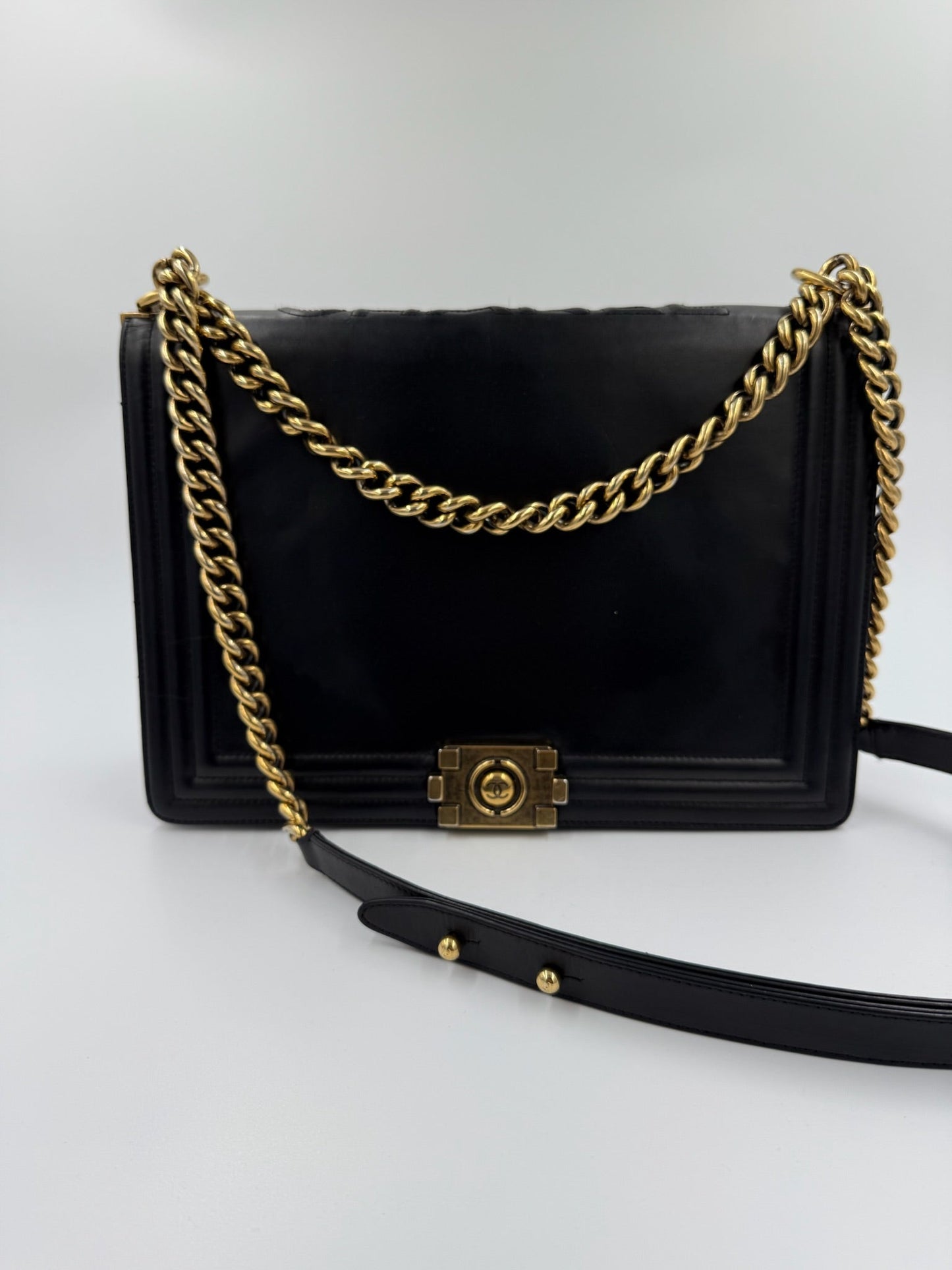 Chanel - Boy Glazed - Gold - Secondhand