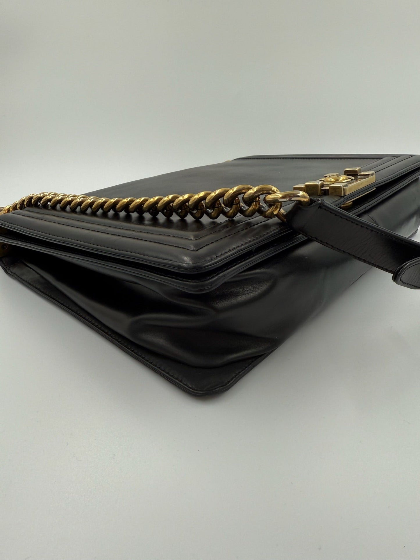 Chanel - Boy Glazed - Gold - Secondhand