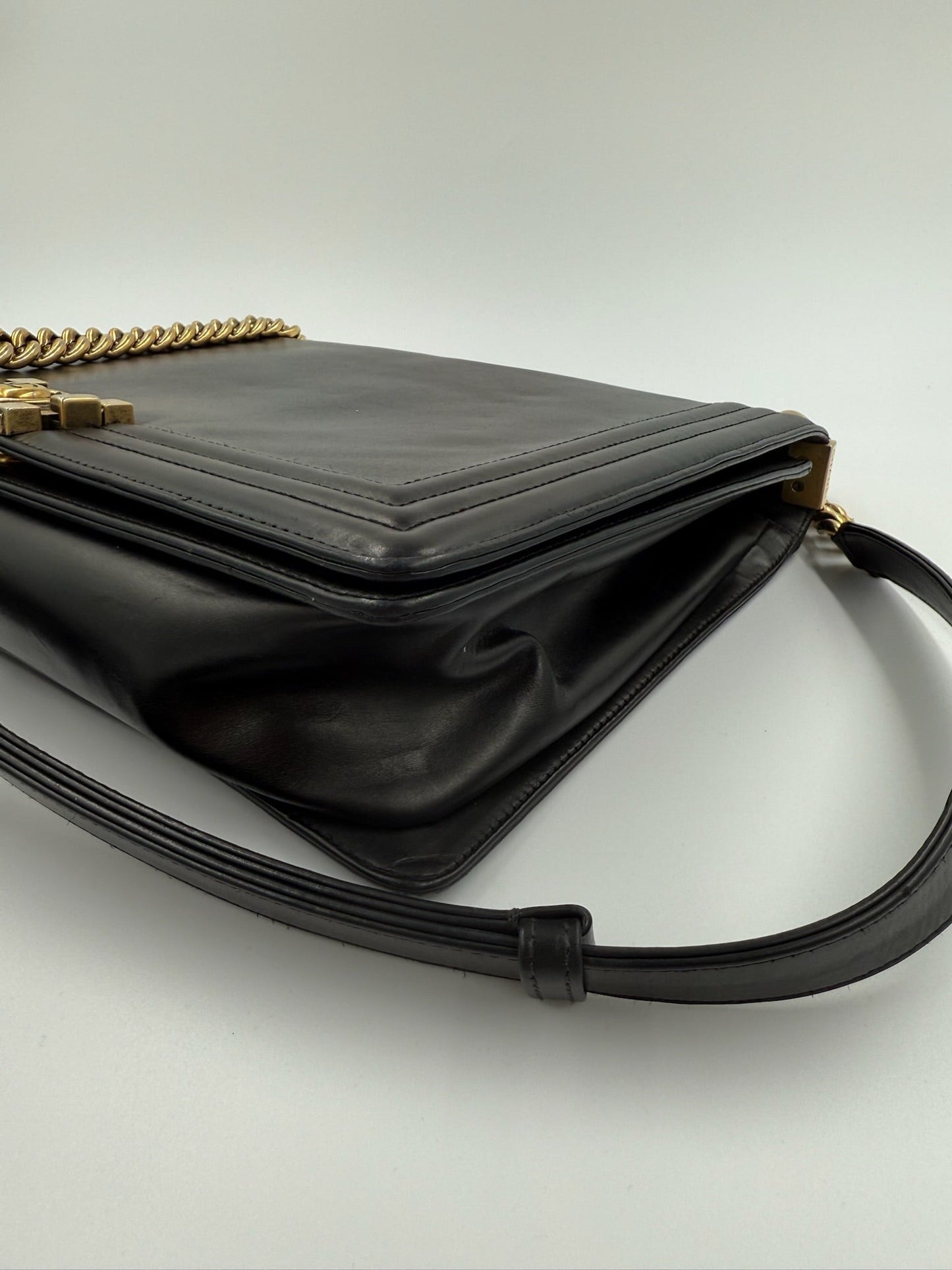 Chanel - Boy Glazed - Gold - Secondhand
