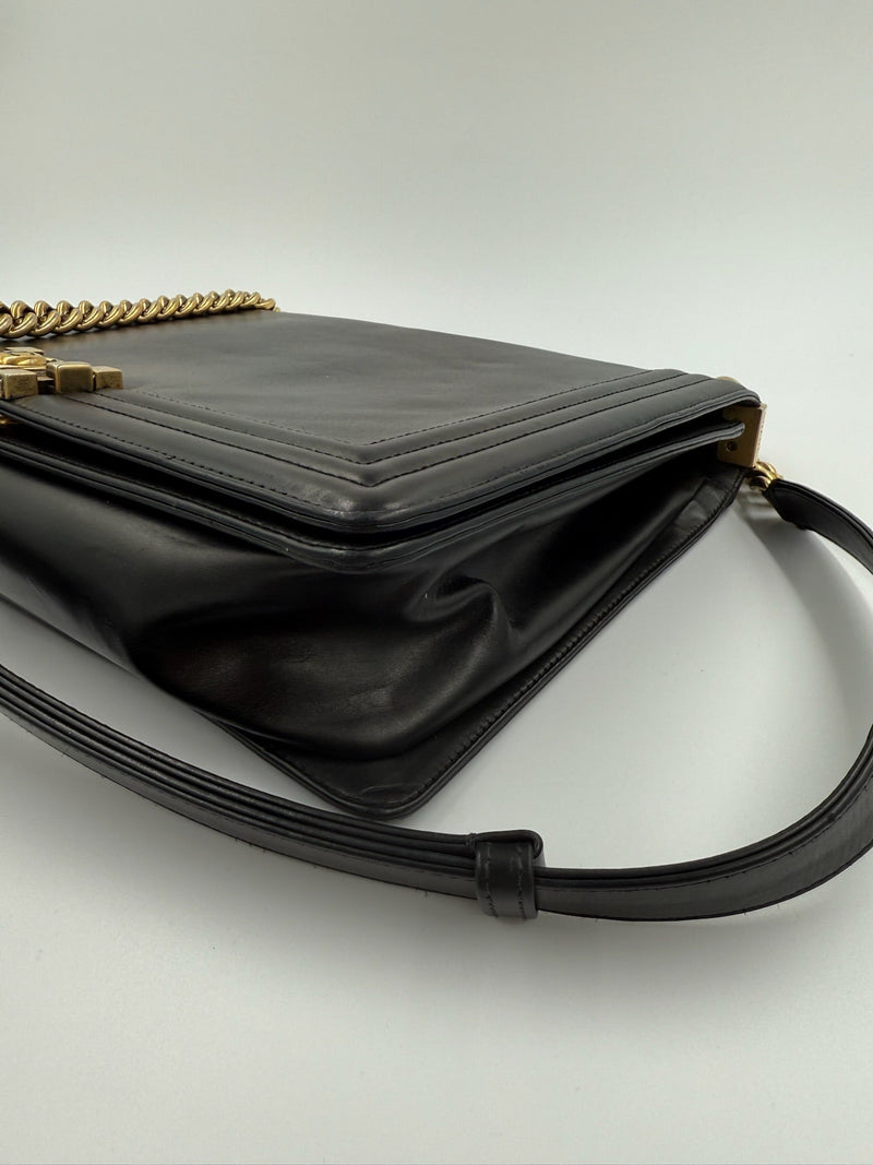 Chanel - Boy Glazed - Gold - Secondhand