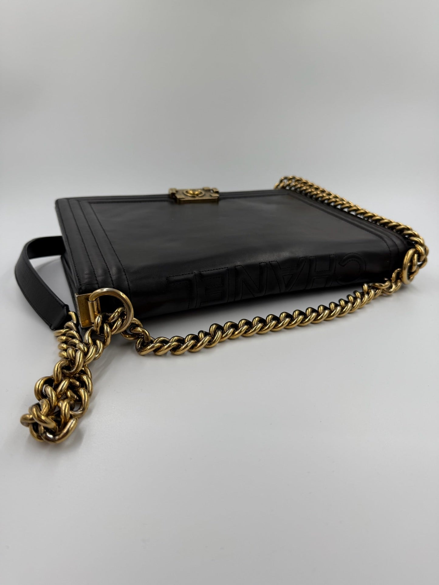 Chanel - Boy Glazed - Gold - Secondhand