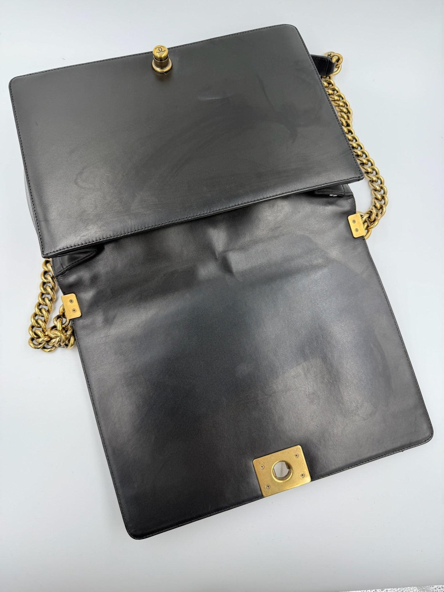 Chanel - Boy Glazed - Gold - Secondhand