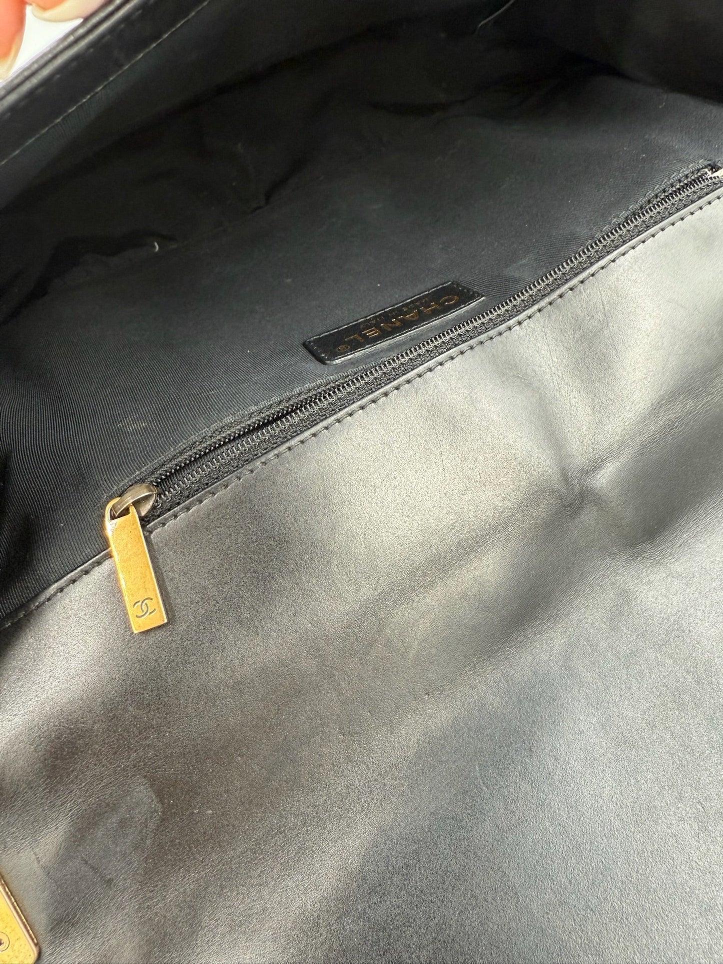 Chanel - Boy Glazed - Gold - Secondhand