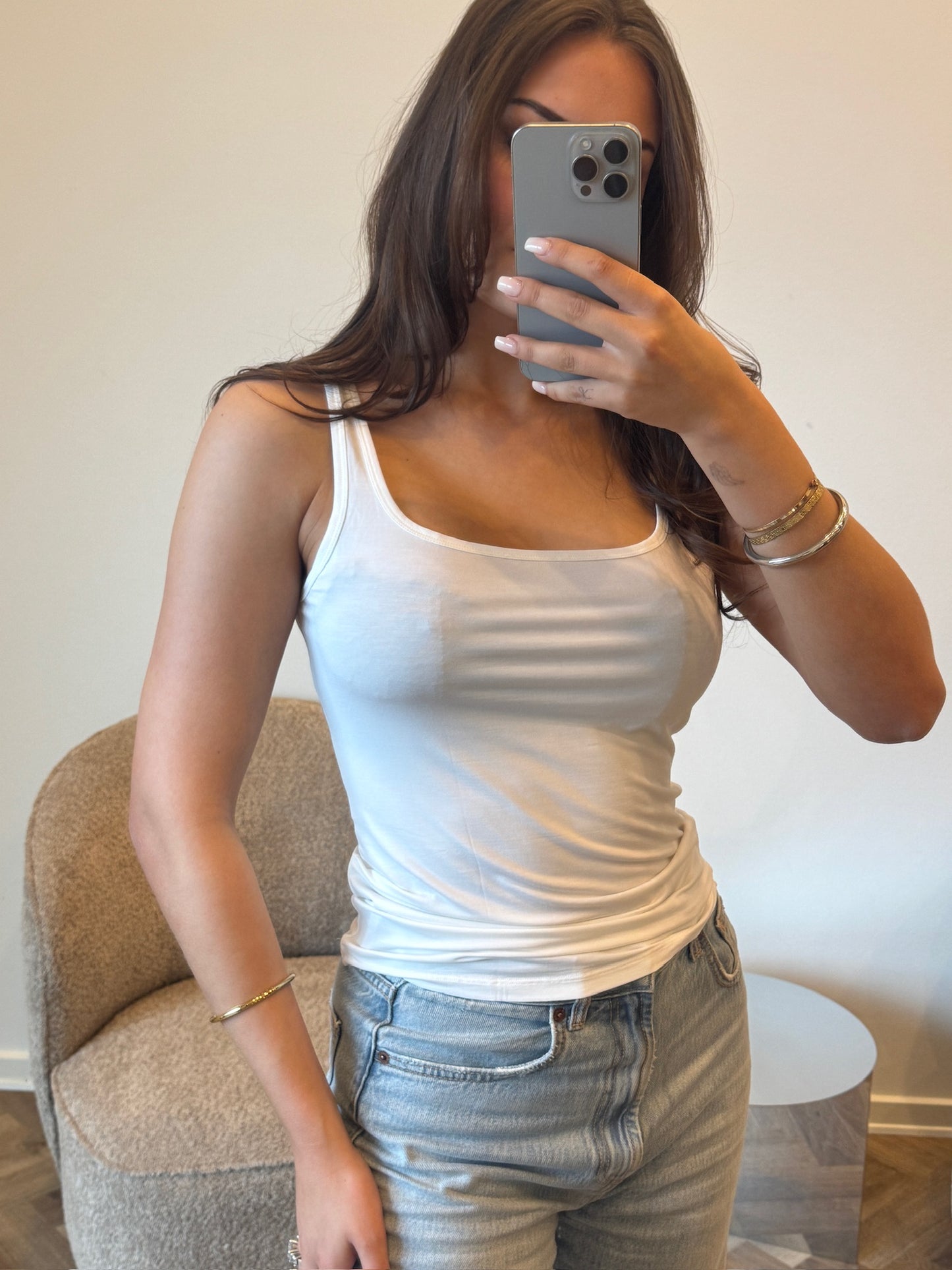 The Collection - Top - White - Sia