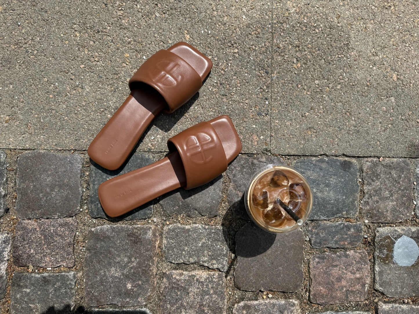 Anine Bing - Sandal - Cognac - Ria slides