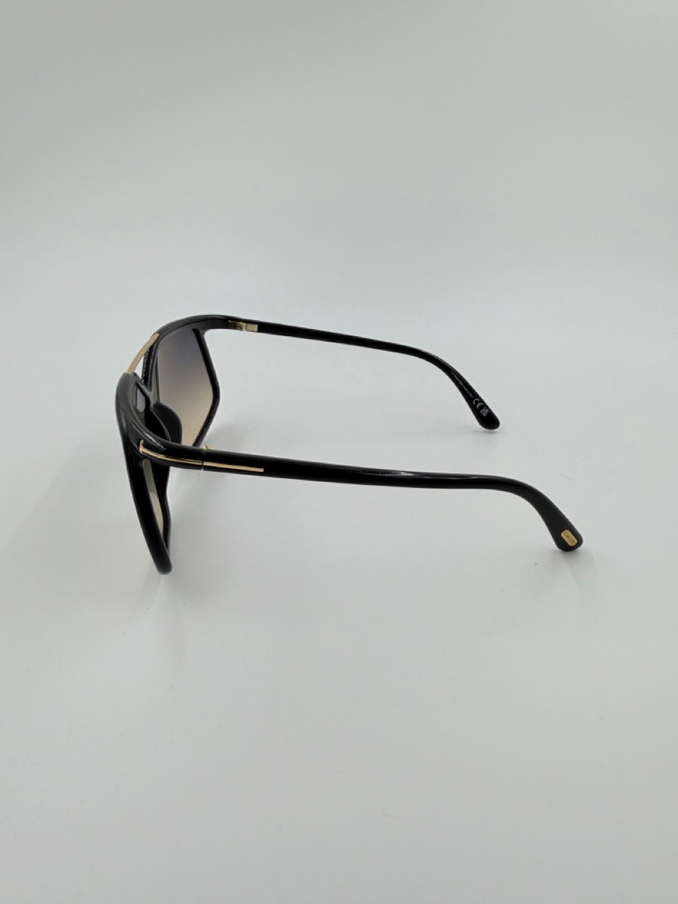 Preloved Tom Ford Aviator / Shield Style – solbriller – oversized designer solbriller – secondhand