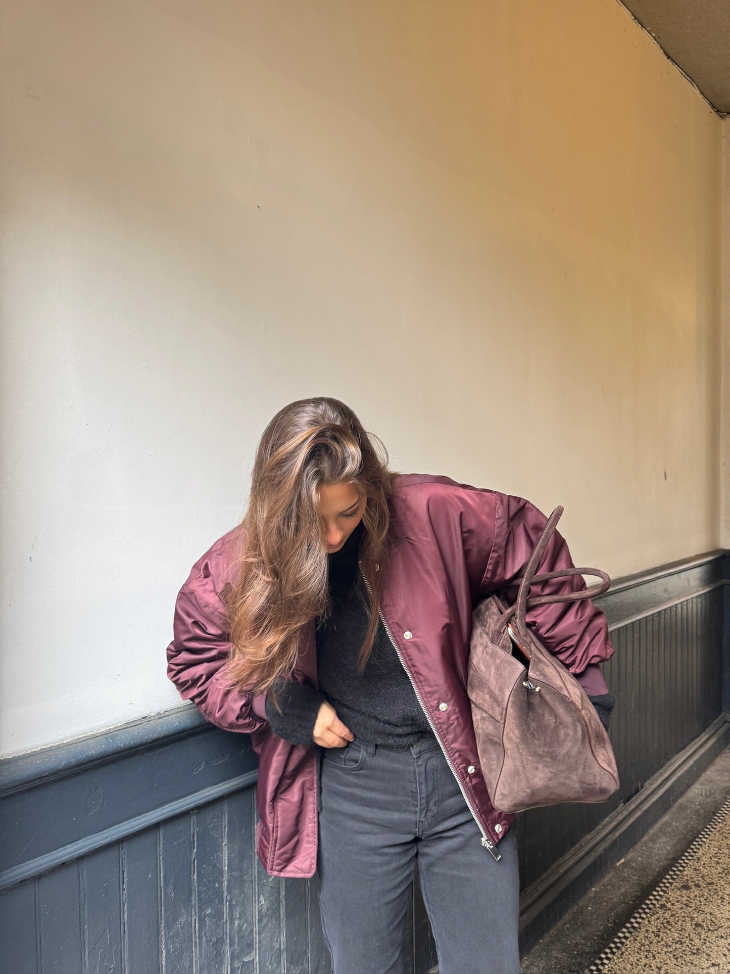 My Essential Wardrobe - Bomber jakke - Fudge - Helga - Stilkompagniet.dk