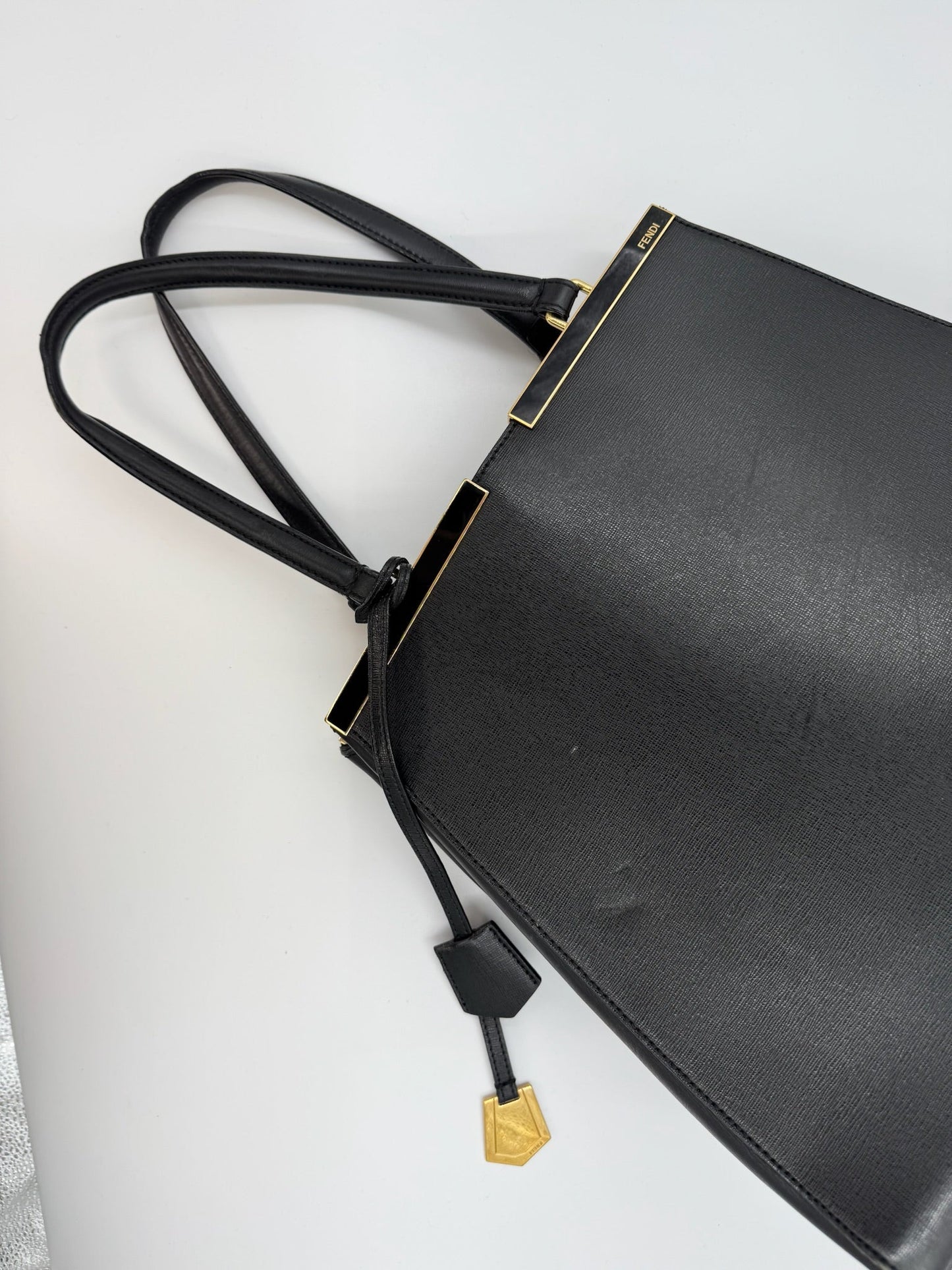 Fendi - Taske - Vitello elite - Balck - Secondhand