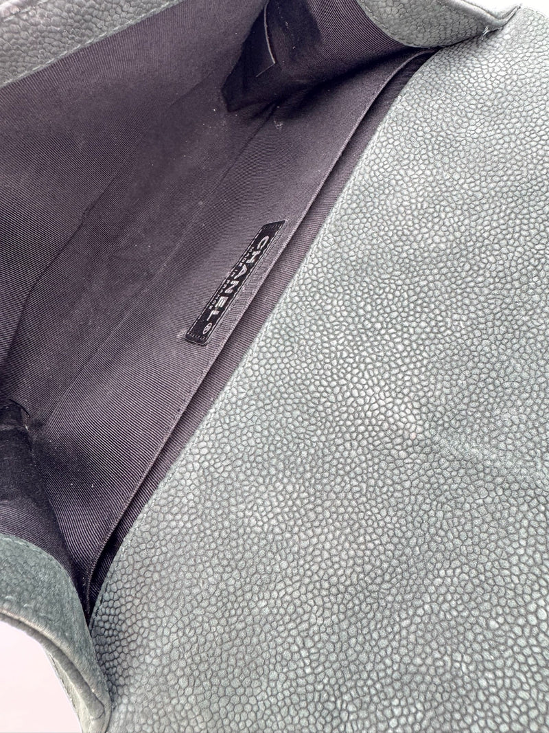Chanel - Boy Crossbody/skuldertaske - Dark Green - Secondhand