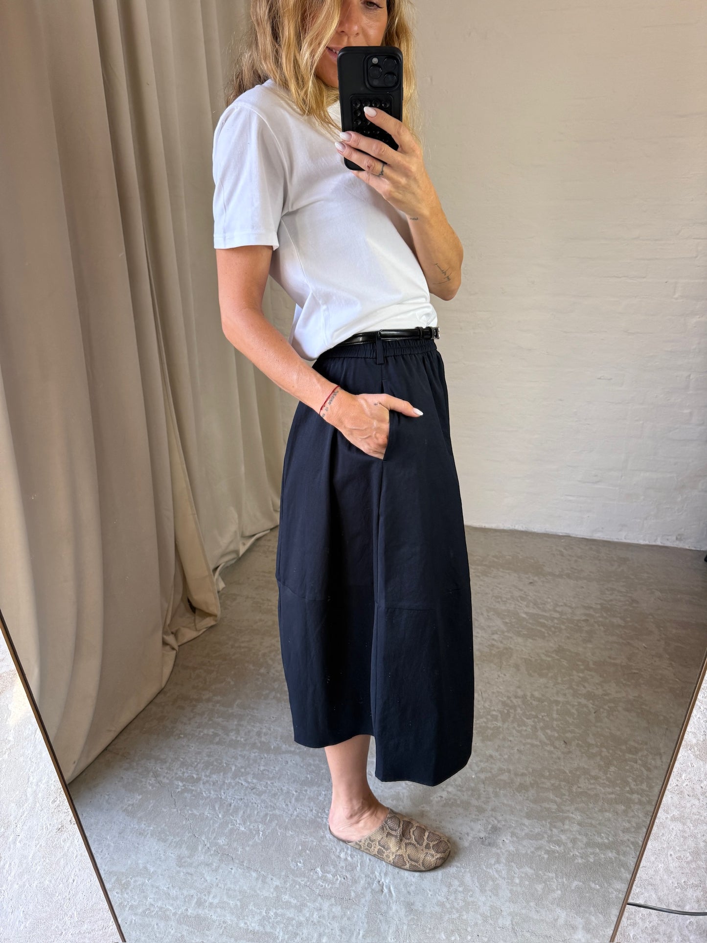 The Collection - Nederdel - Black - Mina