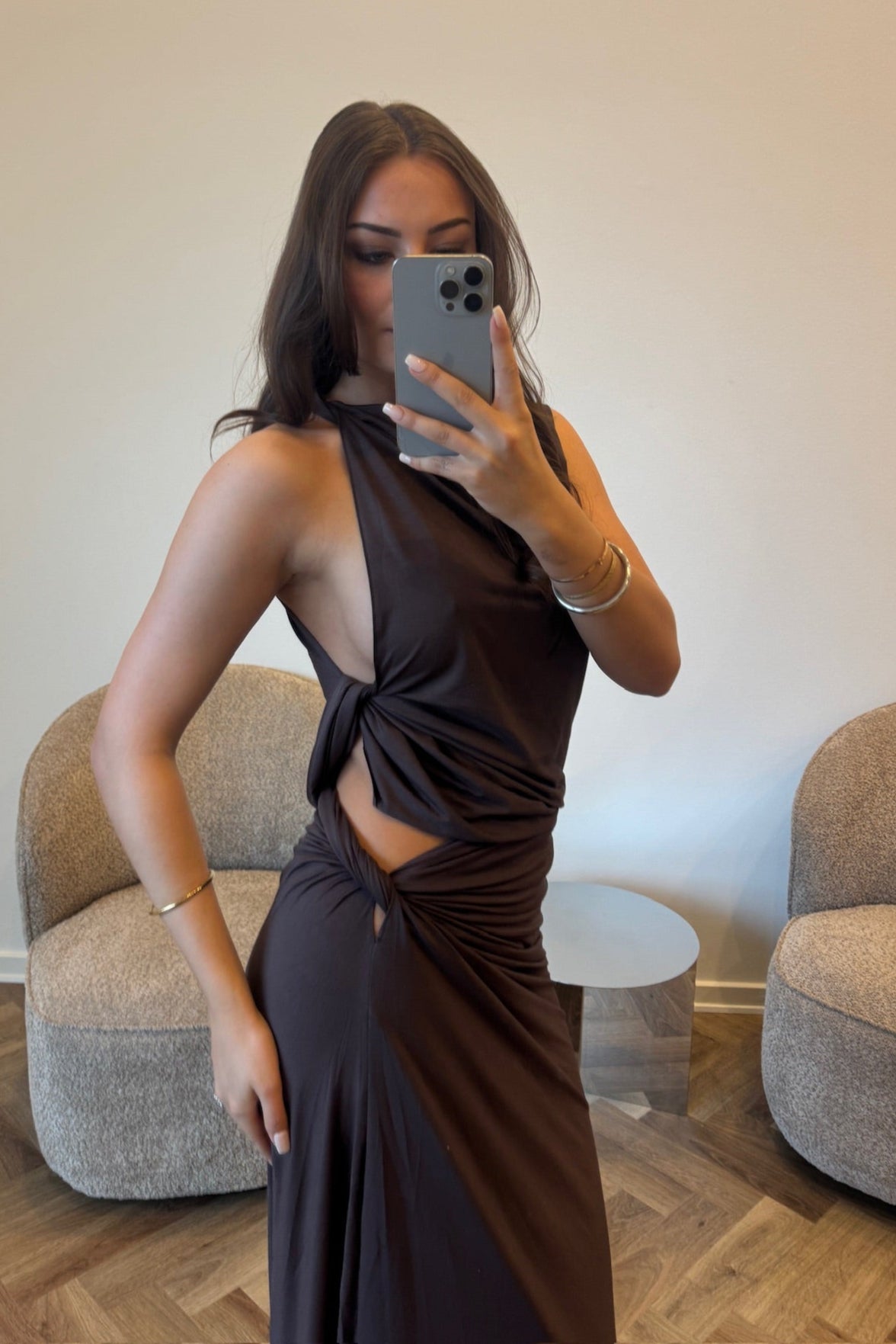 The Collection - Top - Brown - Sofia