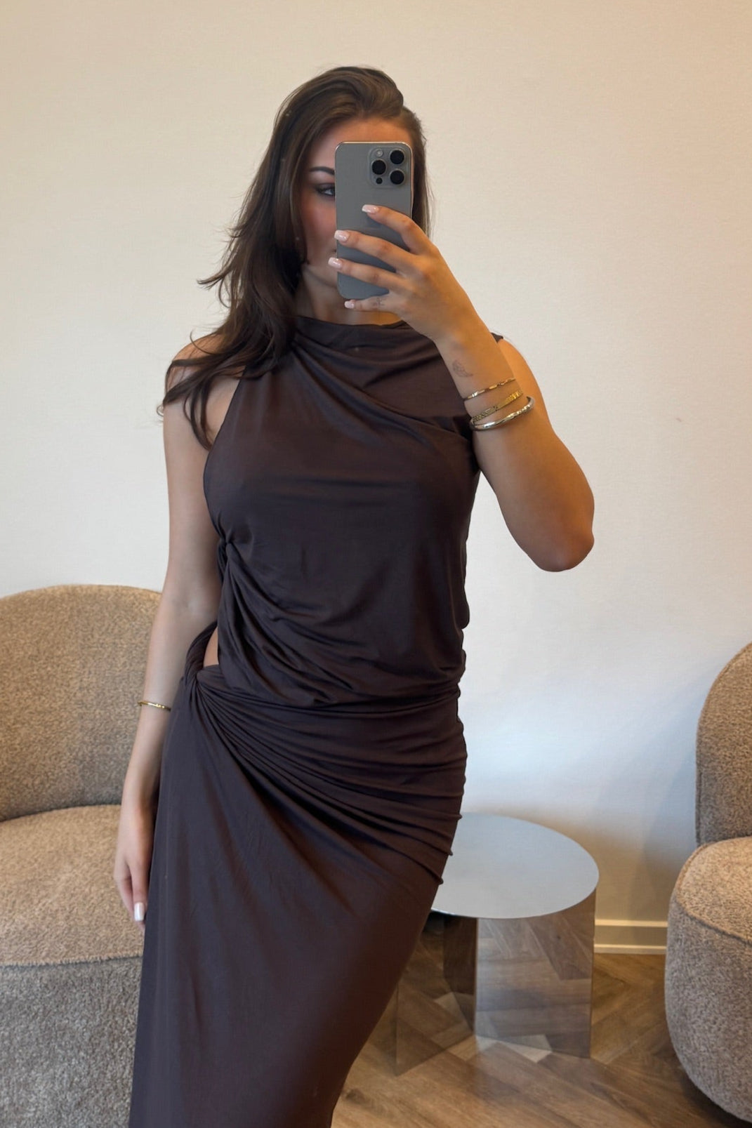 The Collection - Top - Brown - Sofia