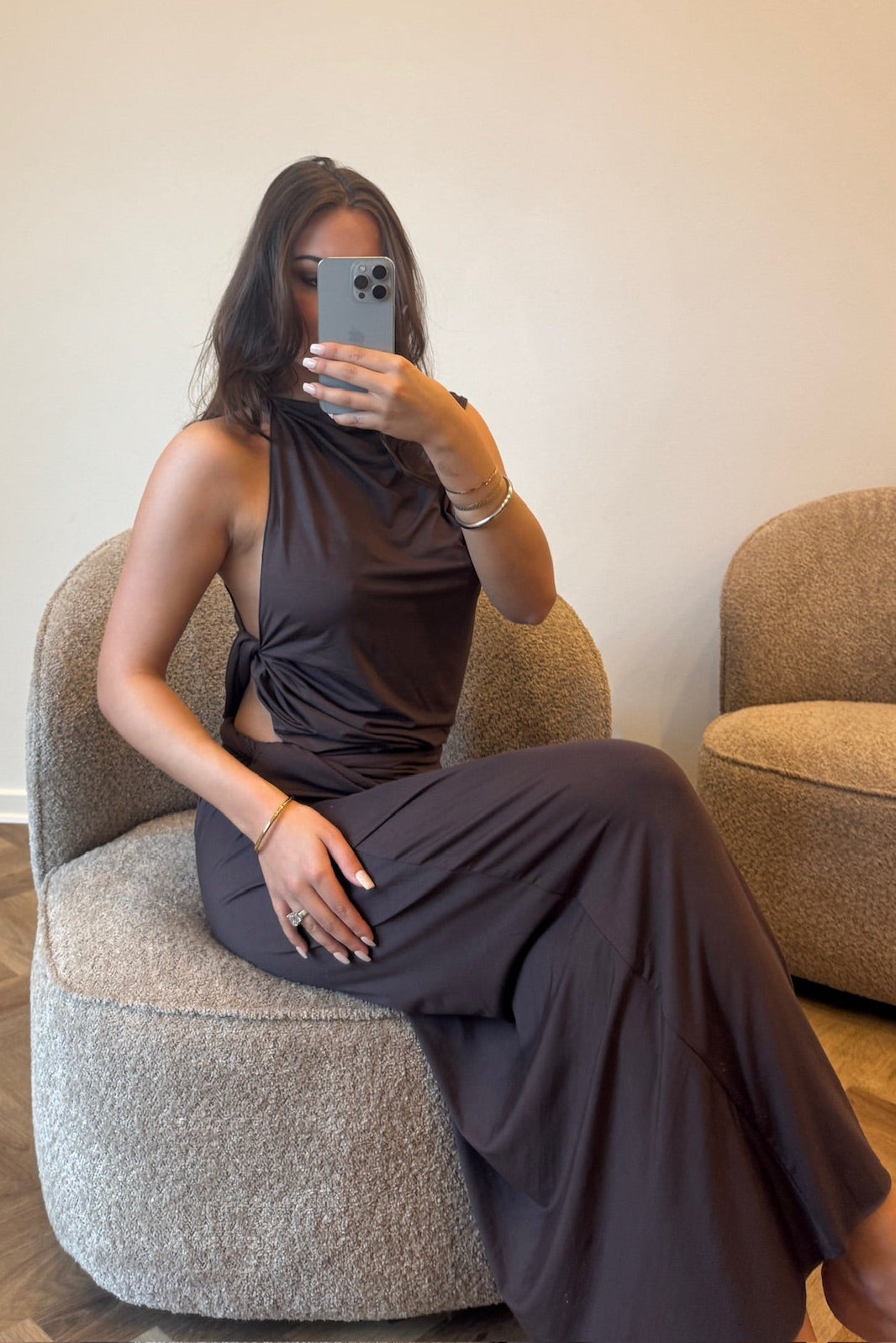 The Collection - Nederdel - Brown - Sofia