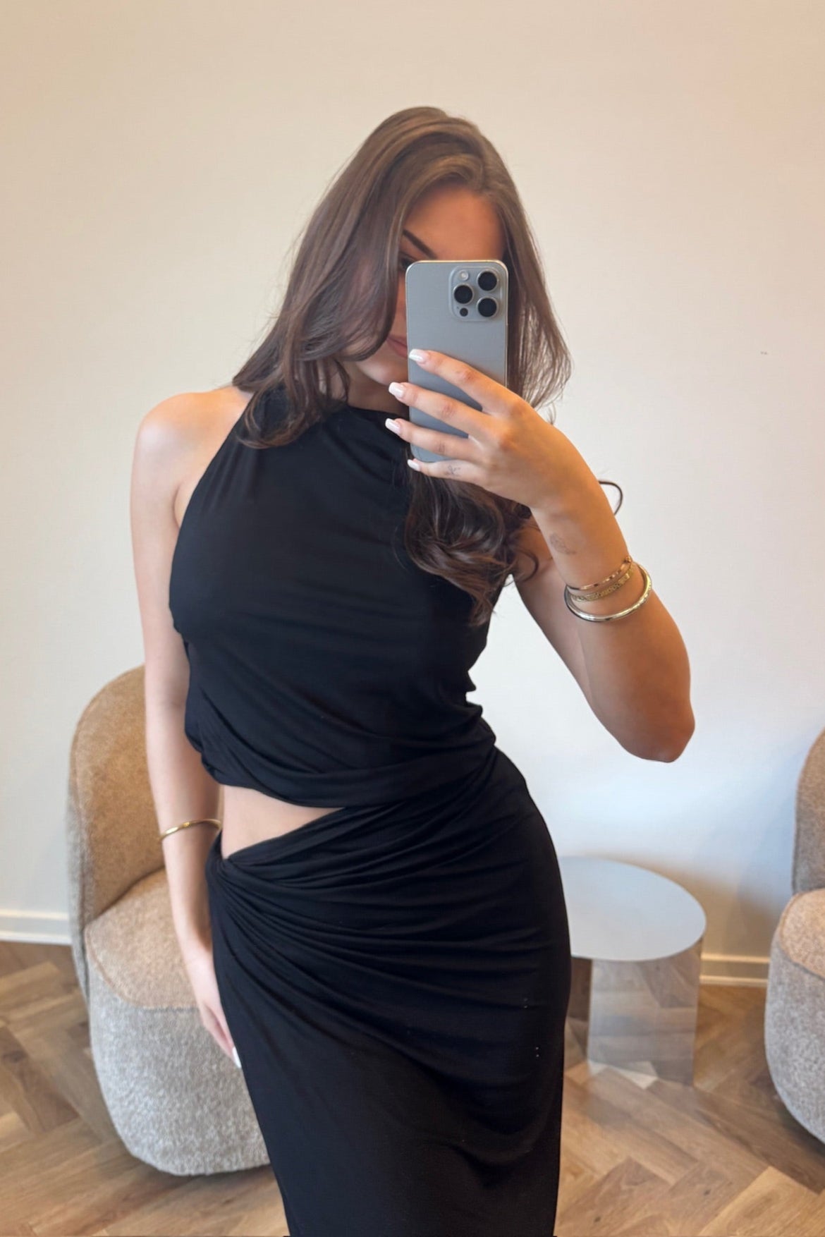 The Collection - Top - Black - Sofia