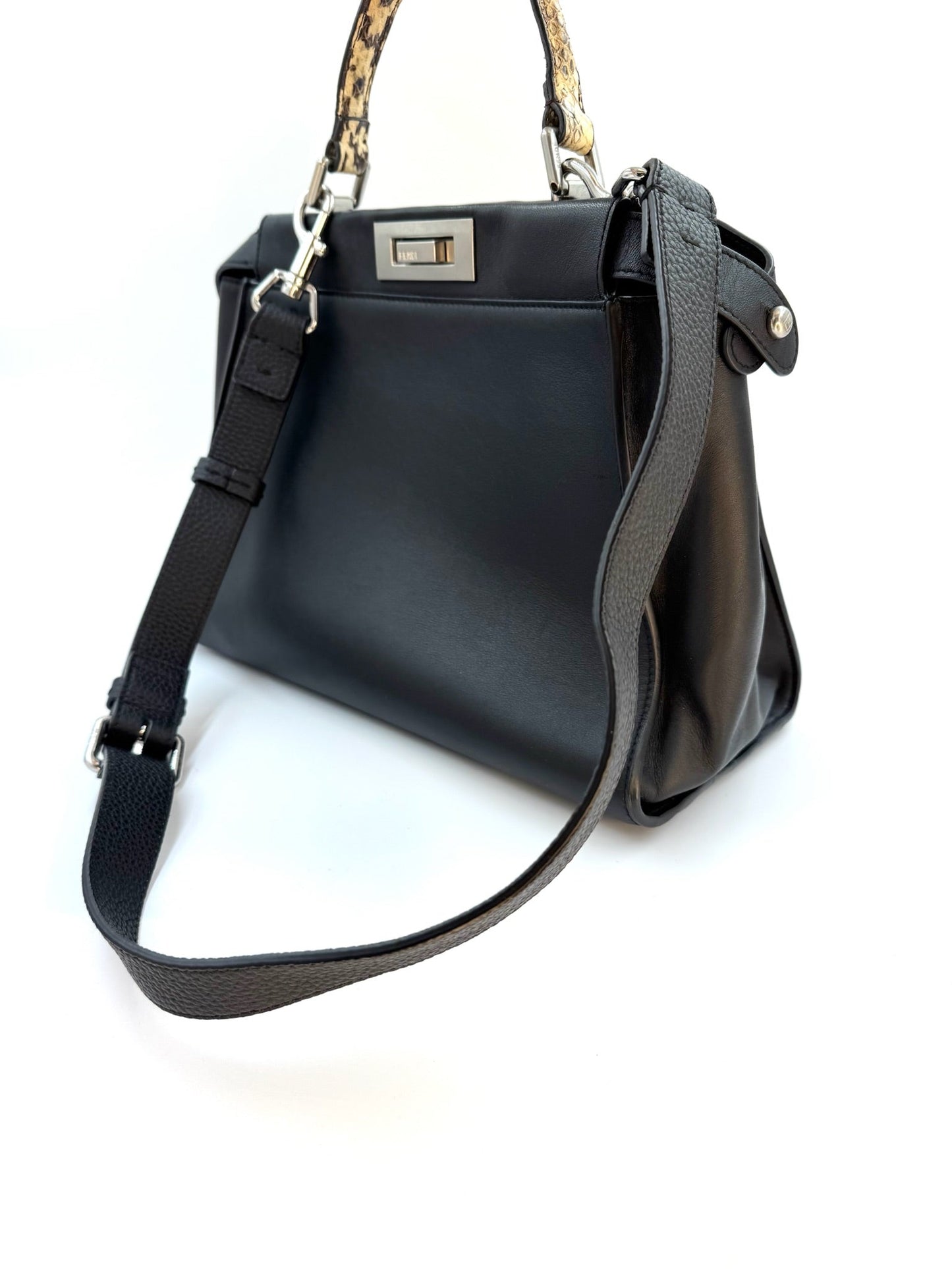 Fendi - Peekaboo - Crossbody/håndtaske - Secondhand