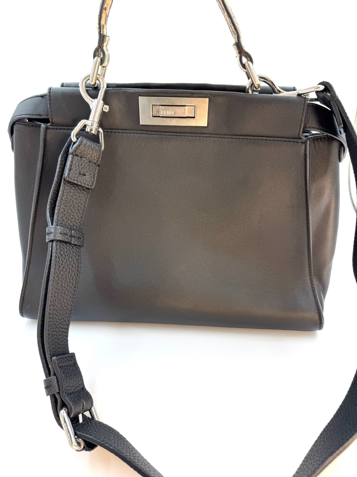 Fendi - Peekaboo - Crossbody/håndtaske - Secondhand