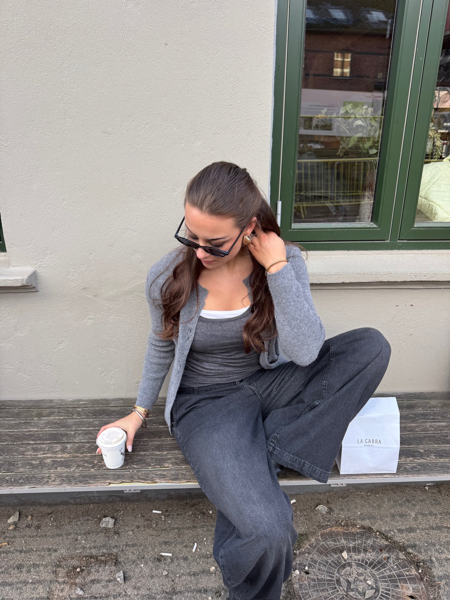 The Collection - Cardigan - Dark Grey - Eloise