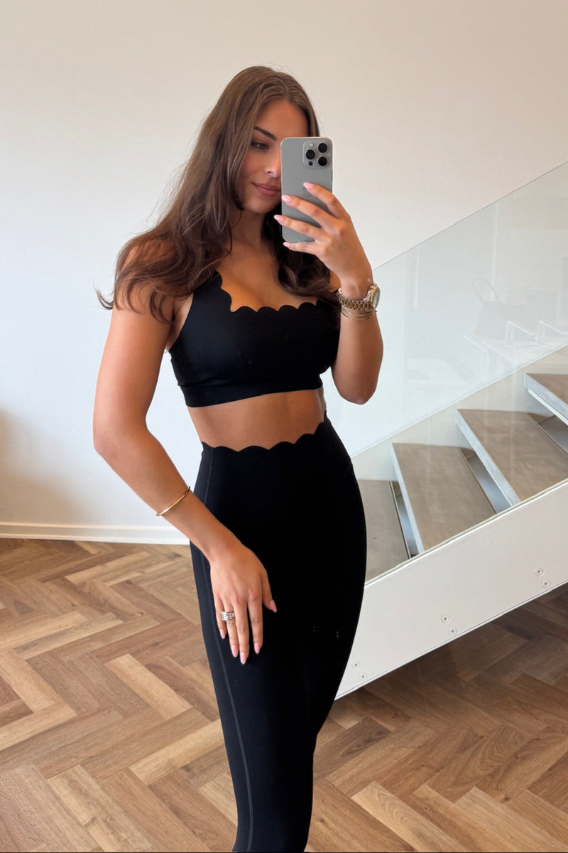 The Collection - Fitness sæt - Black - Sara