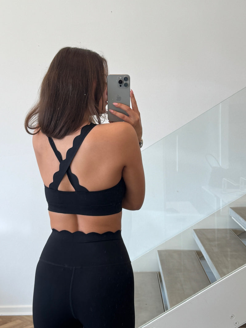 The Collection - Fitness sæt - Black - Sara