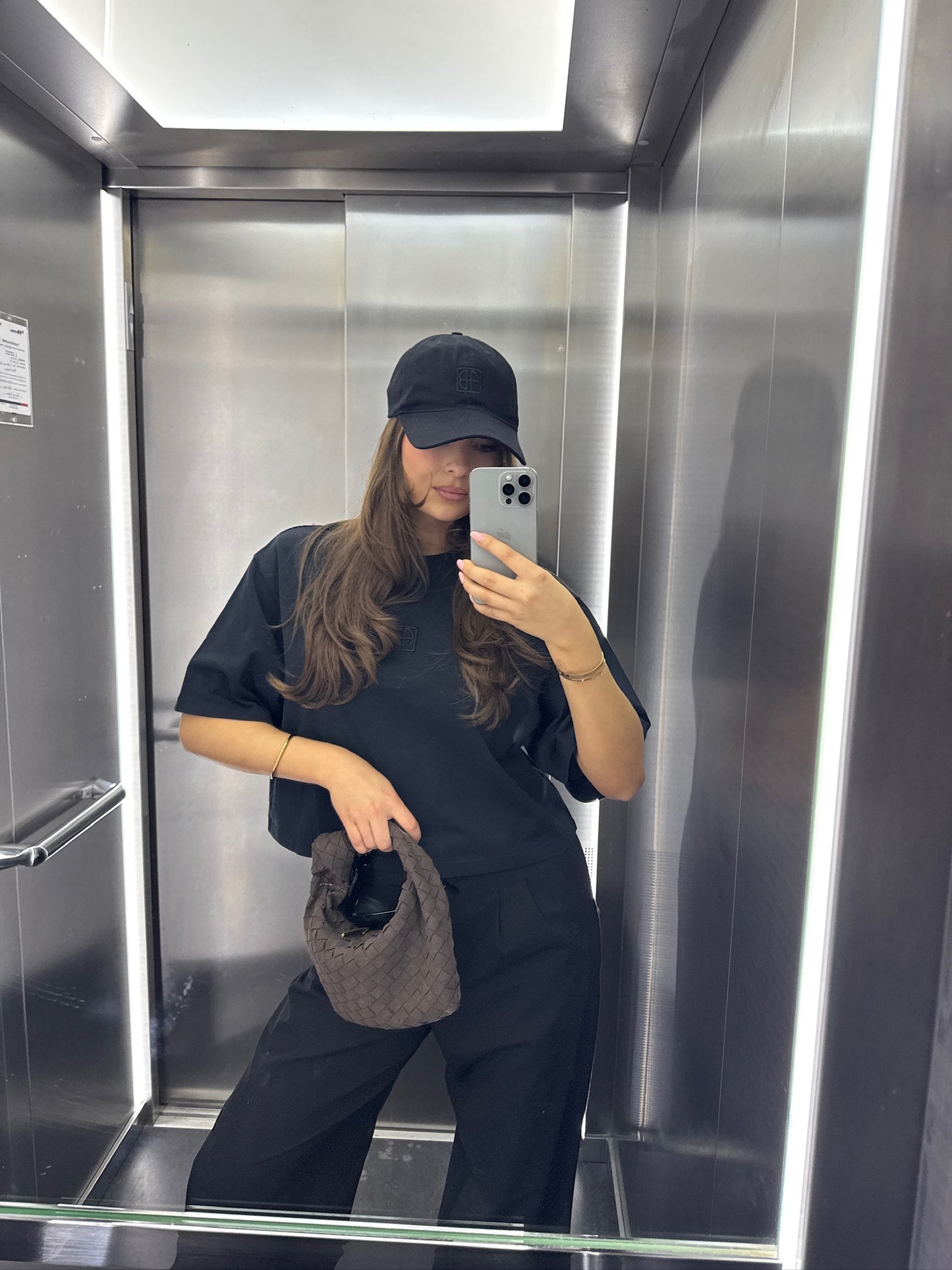 American Vintage - T-shirt - Black - Ample Mc colrond