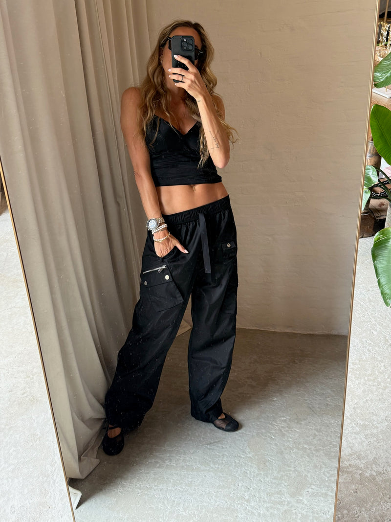 The Collection - Bh - 100% Mulberry silk - Black - Luca