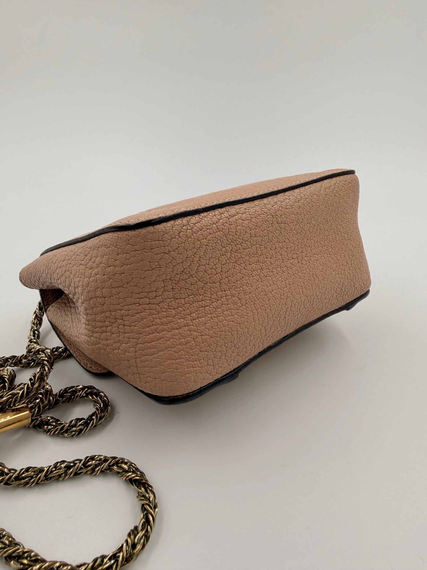 Chloé Elsie – crossbody – pudderfarvet læder taske – secondhand