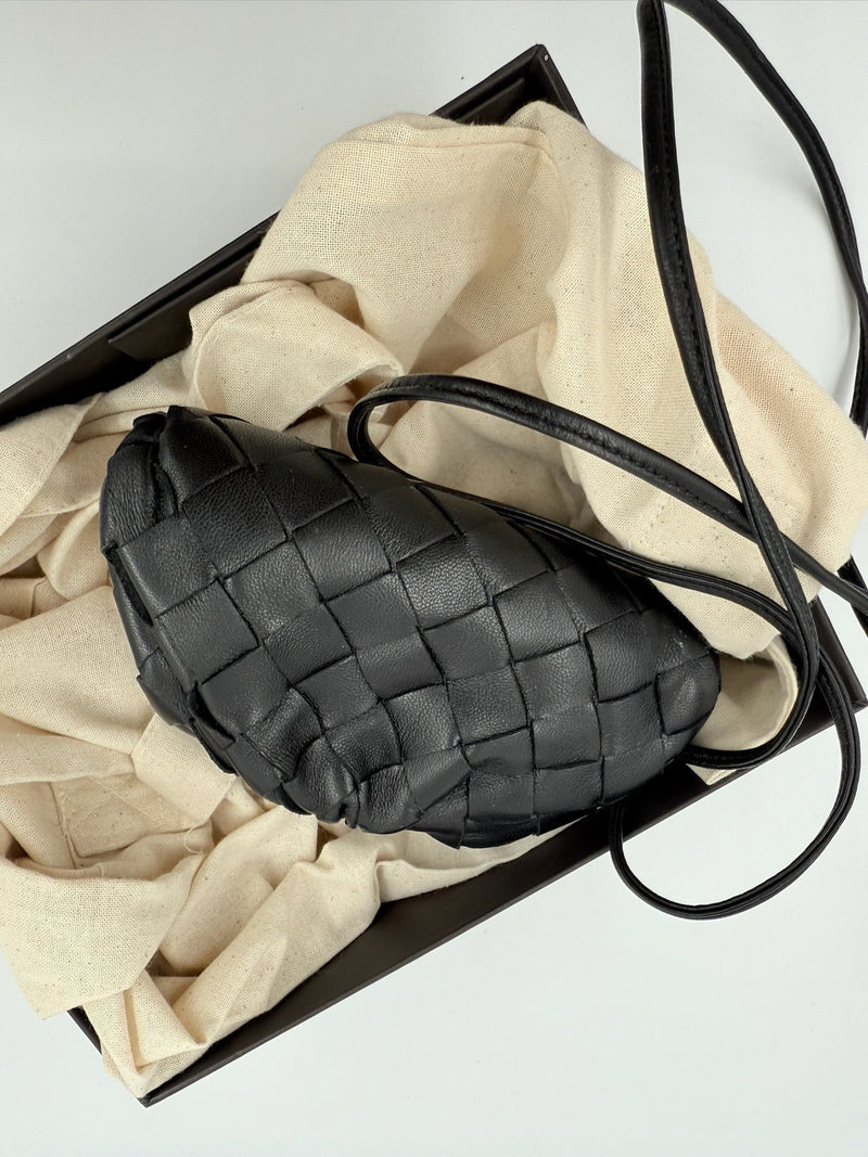 Bottega Veneta - Casette Purse - Black - Secondhand