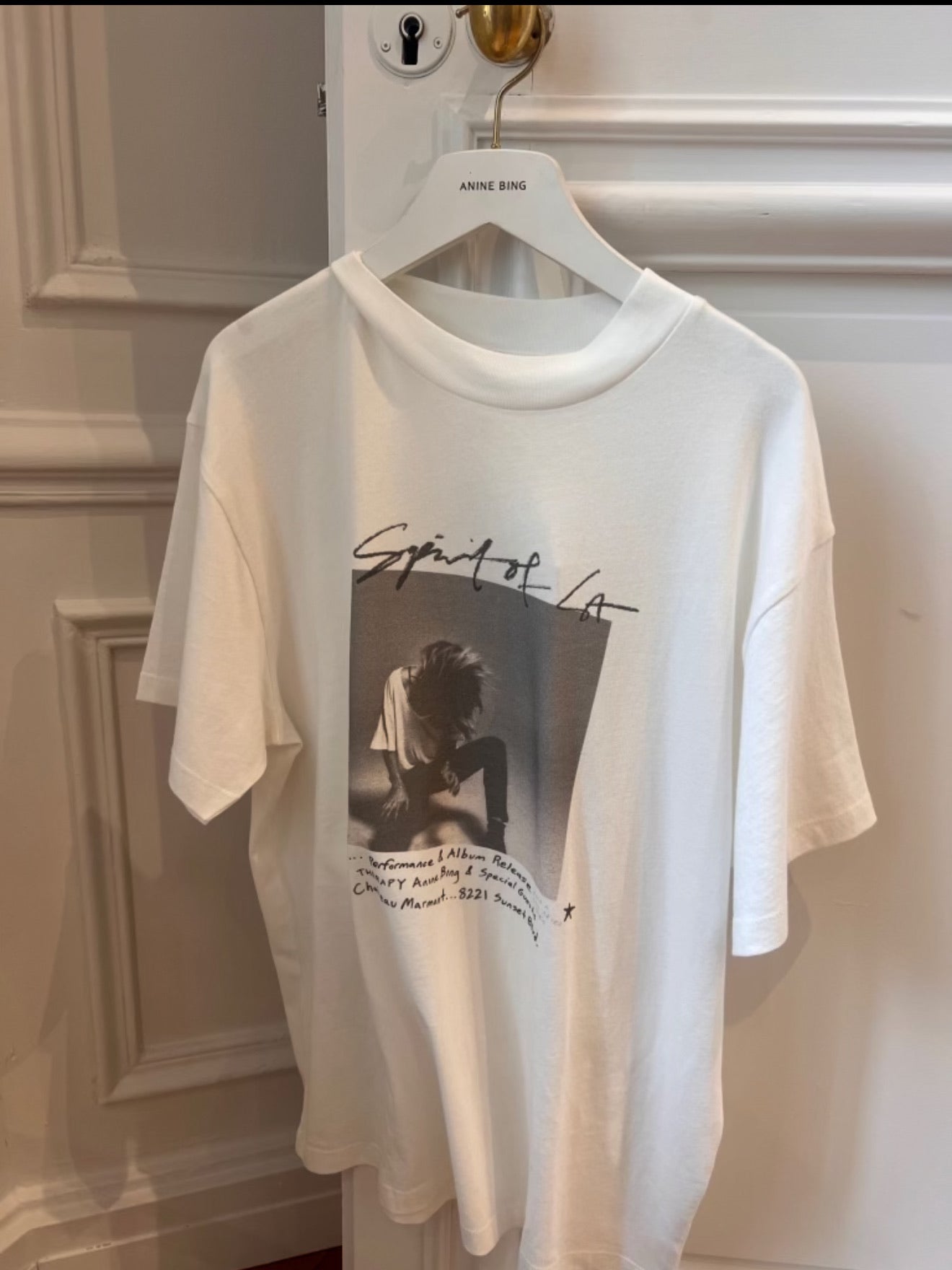 Anine Bing - T-shirt - Ivory - Ashton