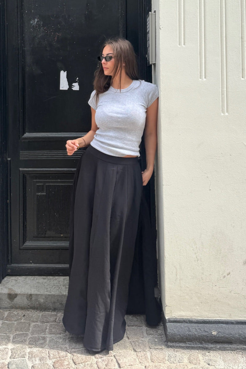 The Collection - Maxi Nederdel - Black - Aura