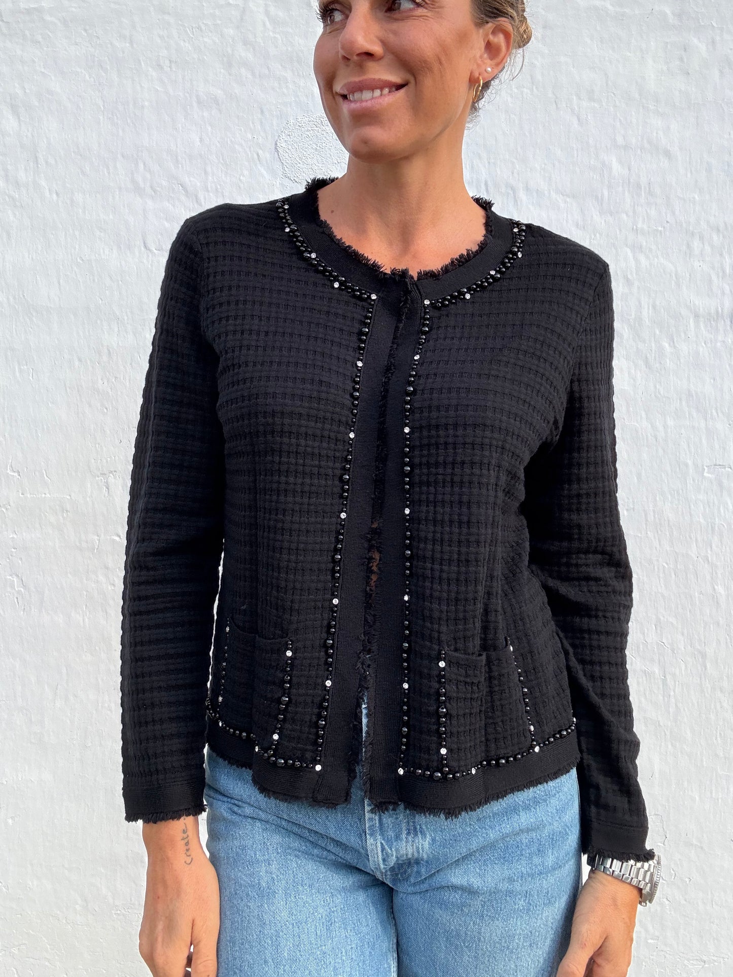 The Collection - Cardigan - Black - Vanessa