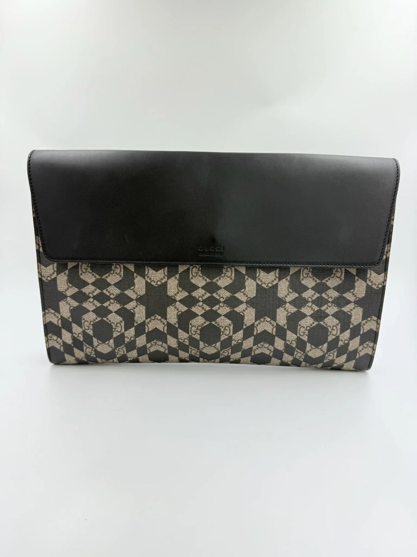 Gucci - Clutch - GG Supreme Monogram Caleido - Secondhand - Stilkompagniet.dk
