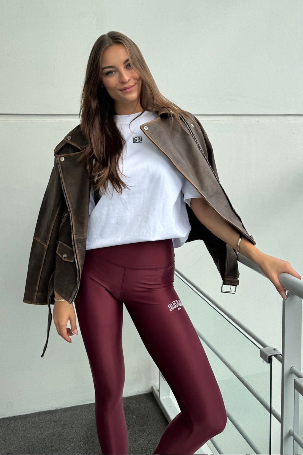 Læderjakke - Brown - MWGilo - MY ESSENTIAL WARDROBE