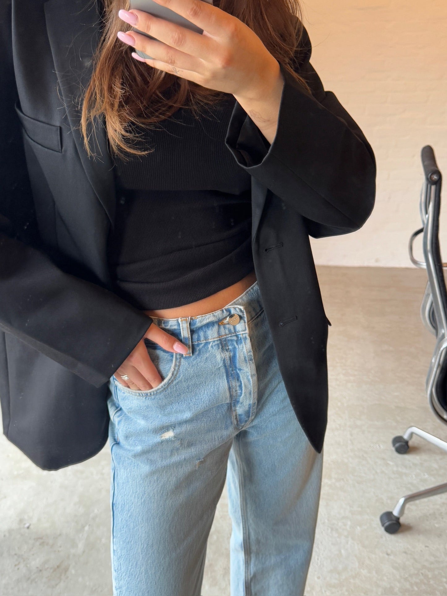 Anine Bing - Jeans - Blue Reservoir - Gavin - Stilkompagniet.dk