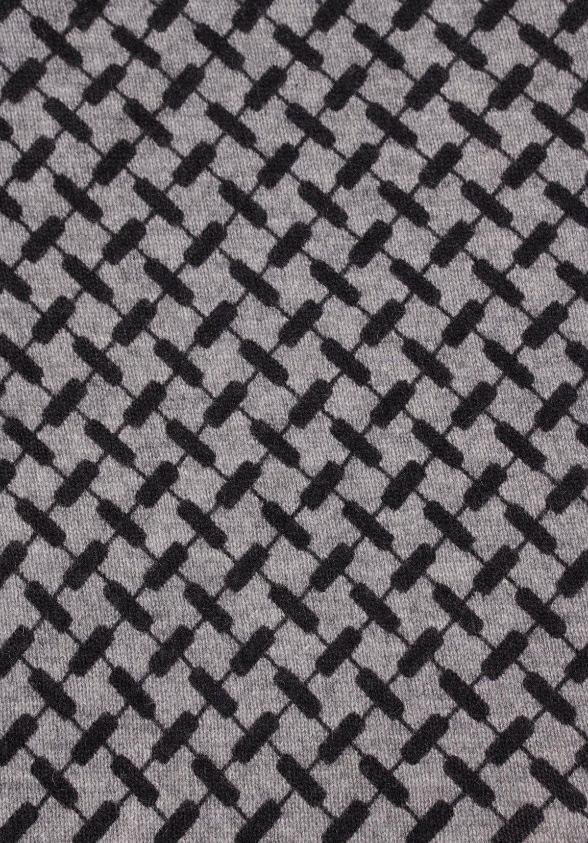 Lala Berlin - Cashmere tørklæde - City middlegrey melange - Trinity Classic M - Stilkompagniet.dk