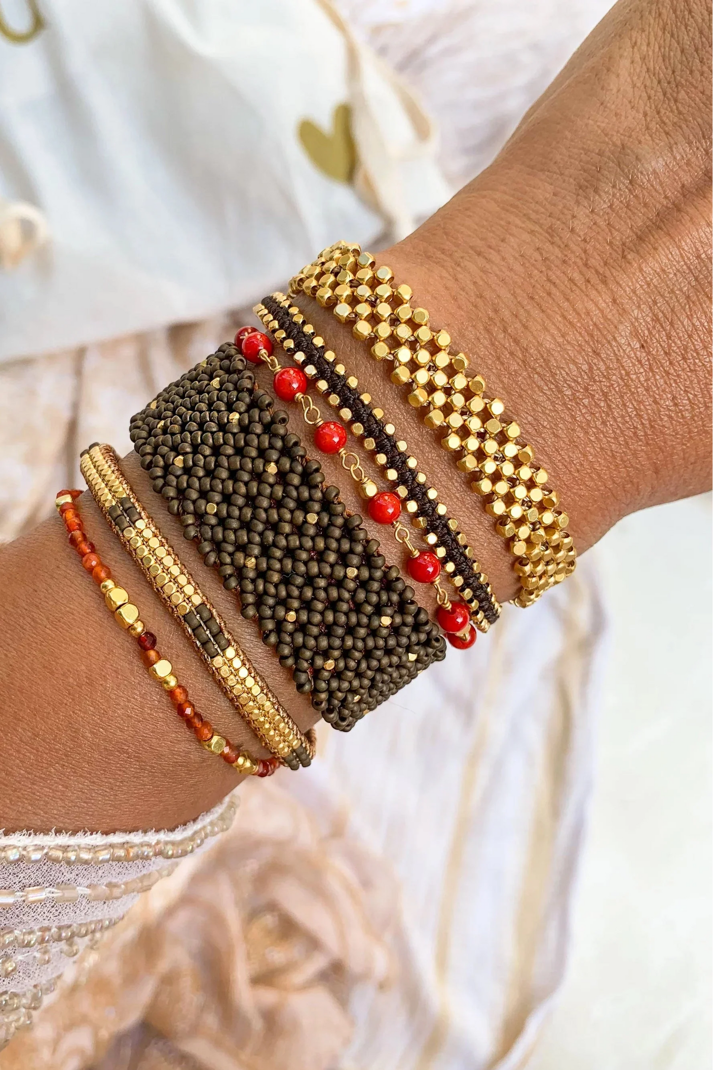IBU Jewels - Armbånd - Guld - Peggy Max