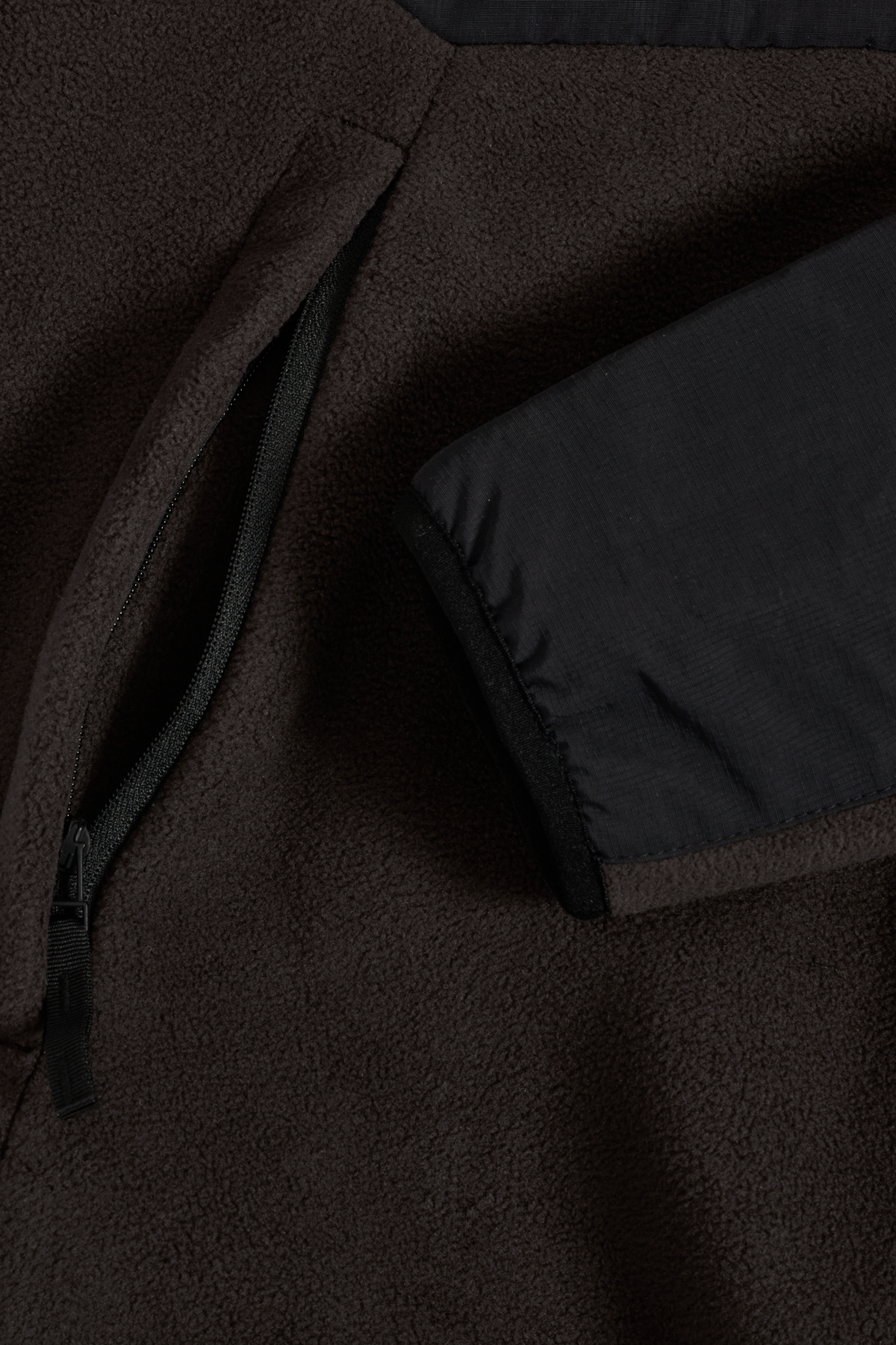 Halo - Fleece jakke - Chocolate torte 8070 - Blocked Zip Fleece