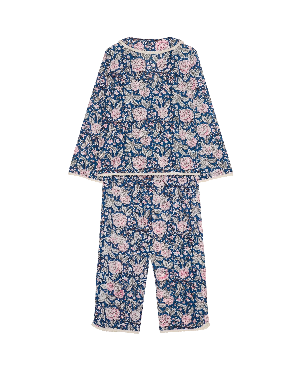 Sissel Edelbo - Nattøjssæt - Blue Blossom - Neva