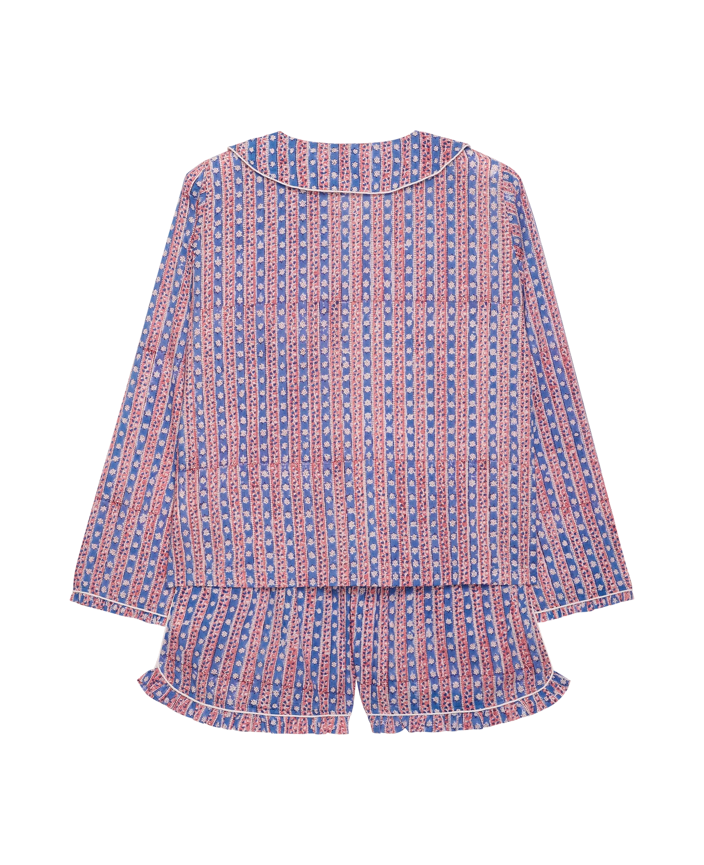 Sissel Edelbo - Nattøjssæt - Nuvena - Blue Stripes