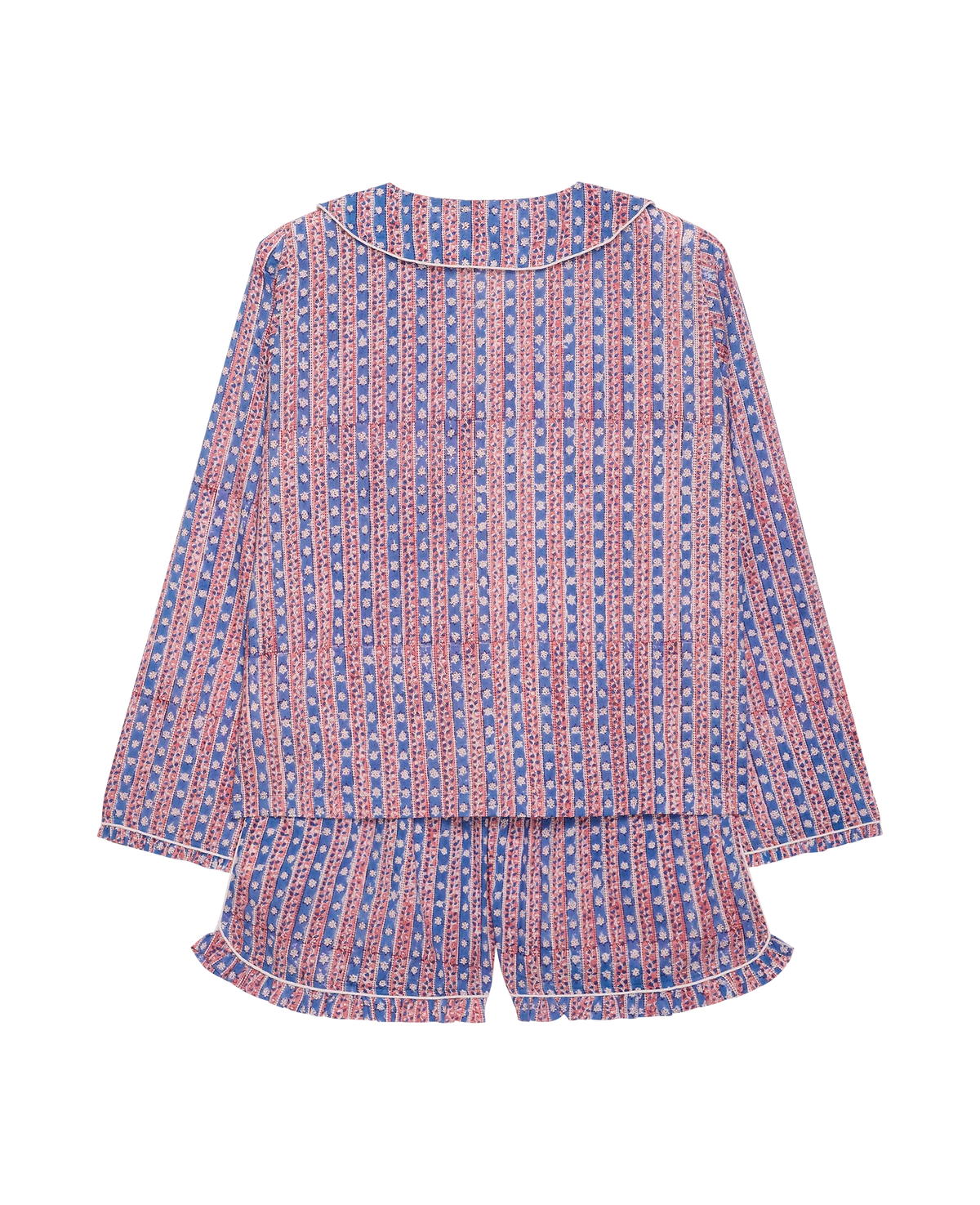 Sissel Edelbo - Nattøjssæt - Nuvena - Blue Stripes