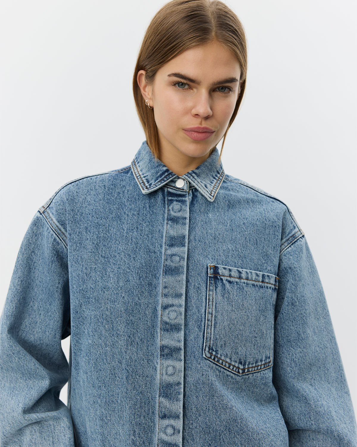 Sofie Schnoor - Denimskjorte - Denim - Nash